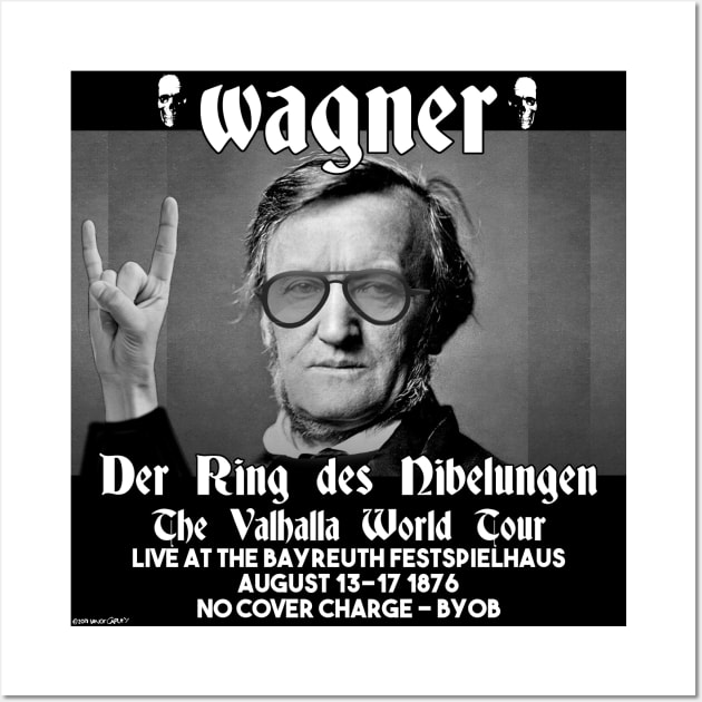 Wagner On Tour Wall Art by VanceCapleyArt1972